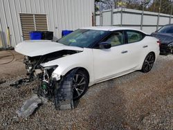 Salvage cars for sale from Copart Austell, GA: 2016 Nissan Maxima 3.5S