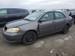 Toyota Corolla CE salvage cars for sale: 2007 Toyota Corolla CE