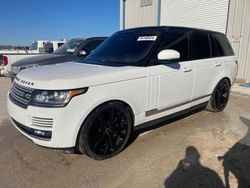 Land Rover Vehiculos salvage en venta: 2016 Land Rover Range Rover Supercharged