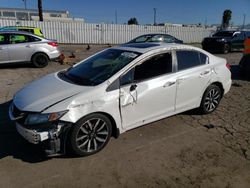 Salvage cars for sale from Copart Van Nuys, CA: 2015 Honda Civic EXL