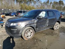 Salvage cars for sale from Copart Waldorf, MD: 2018 Ford Explorer XLT