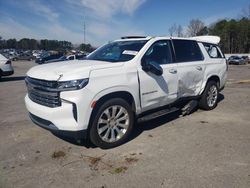 Vehiculos salvage en venta de Copart Dunn, NC: 2021 Chevrolet Suburban K1500 Premier