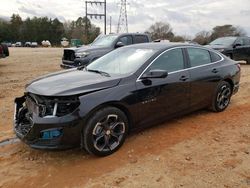 Salvage cars for sale at China Grove, NC auction: 2022 Chevrolet Malibu LT