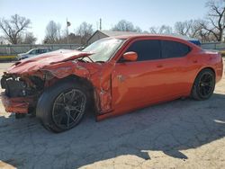 Salvage cars for sale at Wichita, KS auction: 2009 Dodge Charger SRT-8