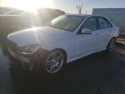 Salvage cars for sale at Grand Prairie, TX auction: 2013 Mercedes-Benz C 300 4matic