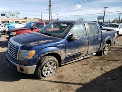 Salvage cars for sale at Colorado Springs, CO auction: 2011 Ford F150 Supercrew