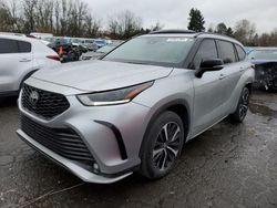Salvage cars for sale from Copart Portland, OR: 2022 Toyota Highlander XSE