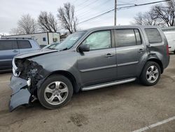 Salvage cars for sale at Moraine, OH auction: 2012 Honda Pilot EX