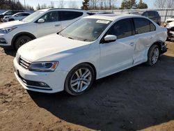 Salvage cars for sale at Bowmanville, ON auction: 2015 Volkswagen Jetta TDI