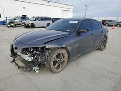 Salvage cars for sale at Farr West, UT auction: 2022 Alfa Romeo Giulia Super