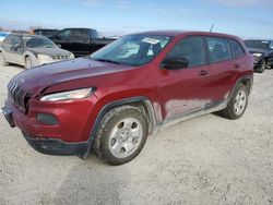 Jeep Cherokee Sport salvage cars for sale: 2014 Jeep Cherokee Sport