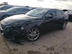 Salvage cars for sale at Grand Prairie, TX auction: 2015 Mazda 6 Grand Touring