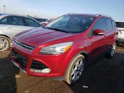 Salvage cars for sale at Elgin, IL auction: 2014 Ford Escape Titanium