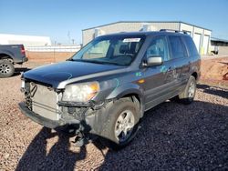 Salvage cars for sale from Copart Phoenix, AZ: 2007 Honda Pilot EXL
