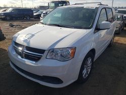 Salvage cars for sale at Elgin, IL auction: 2016 Dodge Grand Caravan SXT