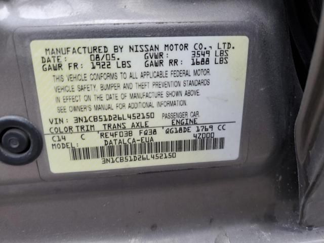 2006 Nissan Sentra 1.8