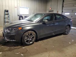 Salvage cars for sale at Franklin, WI auction: 2020 Ford Fusion SEL
