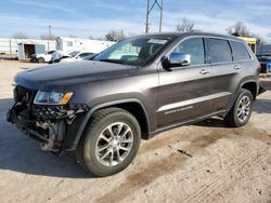 Salvage cars for sale at Oklahoma City, OK auction: 2015 Jeep Grand Cherokee Limited