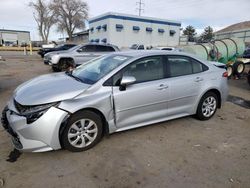 Salvage cars for sale at Albuquerque, NM auction: 2022 Toyota Corolla LE