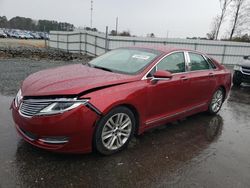 Lincoln mkz salvage cars for sale: 2015 Lincoln MKZ