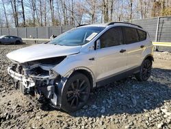 Salvage cars for sale at Waldorf, MD auction: 2019 Ford Escape SE