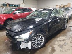 Infiniti Q50 Luxe salvage cars for sale: 2019 Infiniti Q50 Luxe