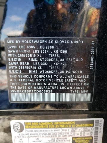 2012 Volkswagen Touareg V6 TDI