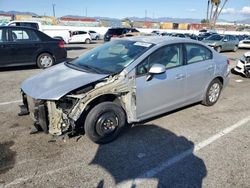 Salvage cars for sale at Van Nuys, CA auction: 2012 Honda Civic LX