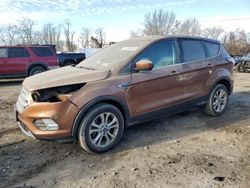 Salvage cars for sale from Copart Baltimore, MD: 2017 Ford Escape SE