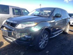 Land Rover salvage cars for sale: 2015 Land Rover Range Rover Evoque Prestige Premium