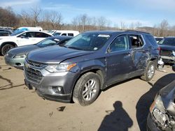 Salvage cars for sale from Copart Marlboro, NY: 2021 Chevrolet Traverse LT