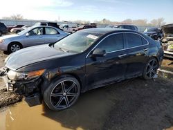 Salvage cars for sale at Kansas City, KS auction: 2013 Acura TSX Tech