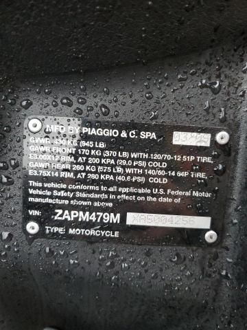 2010 Piaggio MP3 250