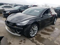 Vehiculos salvage en venta de Copart Grand Prairie, TX: 2019 Tesla Model 3