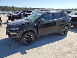 Jeep salvage cars for sale: 2018 Jeep Compass Trailhawk