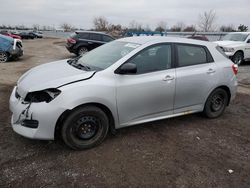 Salvage cars for sale from Copart London, ON: 2013 Toyota Corolla Matrix