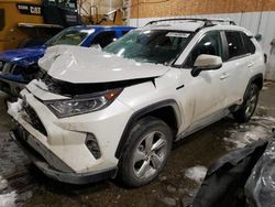 Toyota salvage cars for sale: 2021 Toyota Rav4 XLE Premium