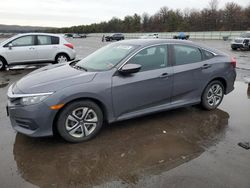 Salvage cars for sale at Brookhaven, NY auction: 2018 Honda Civic LX