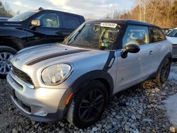 Salvage cars for sale at Candia, NH auction: 2013 Mini Cooper S Paceman