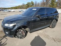 Salvage cars for sale from Copart Brookhaven, NY: 2014 Land Rover Range Rover Sport HSE