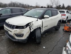 Salvage cars for sale at New Britain, CT auction: 2021 Jeep Compass Latitude