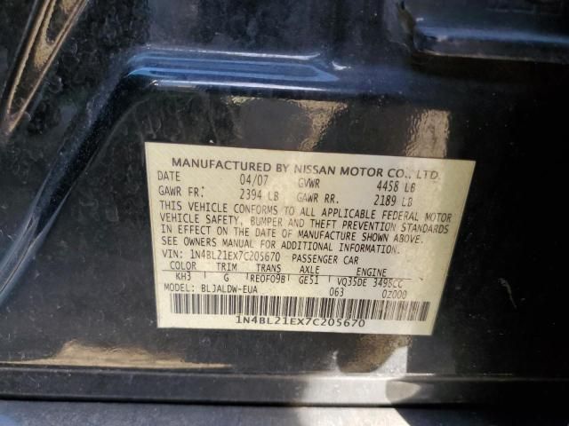 2007 Nissan Altima 3.5SE