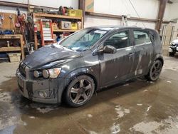 Salvage cars for sale at Nisku, AB auction: 2016 Chevrolet Sonic LT
