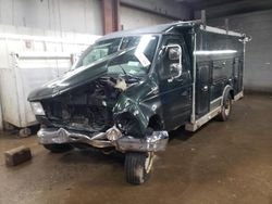 Salvage trucks for sale at Elgin, IL auction: 2000 Ford Econoline E350 Super Duty Cutaway Van