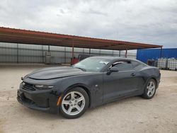 Salvage cars for sale at Andrews, TX auction: 2022 Chevrolet Camaro LS