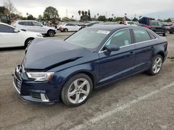 Salvage cars for sale from Copart Van Nuys, CA: 2019 Audi A3 Premium