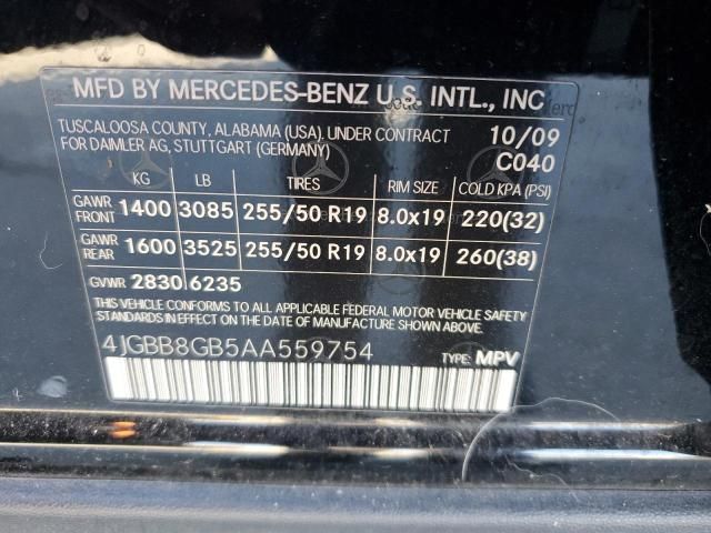 2010 Mercedes-Benz ML 350 4matic