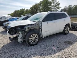 Salvage cars for sale at Houston, TX auction: 2018 Jeep Cherokee Overland