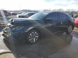 Honda Civic lx salvage cars for sale: 2018 Honda Civic LX