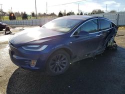 Salvage cars for sale from Copart Portland, OR: 2017 Tesla Model X